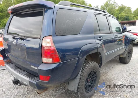 2004 Toyota 4Runner Sr5 Sport V8 из США, поврежденный, VIN JTEBT14R348015786
